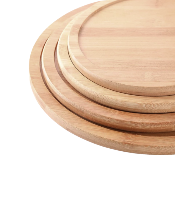 Funk Trunk Personalized Round Bamboo Chopping Board