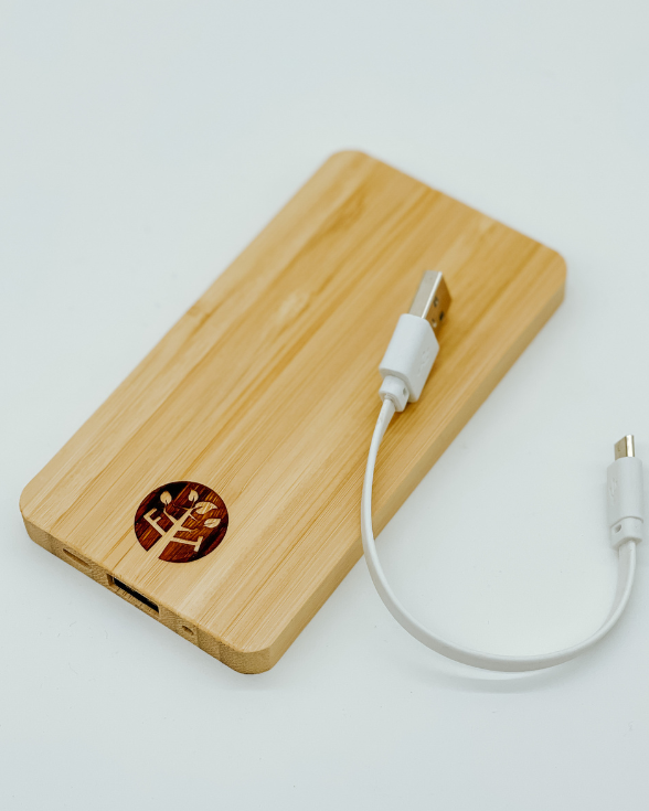 Funk Trunk Personalized Bamboo Power Bank