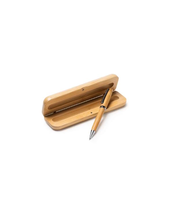 Funk Trunk Bamboo Twist Pen with Magnetic Case